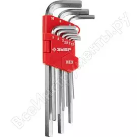 Набор имбусовых ключей ЗУБР Мастер 27460-2_z02