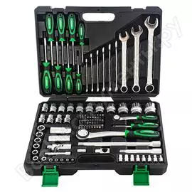 Набор инструмента 1/4” и 1/2” 93 предмета hitachi htc-774005