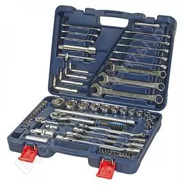 Набор инструмента, dr 6-гранный 77 предметов пластиковый кейс koruda kr-tk77