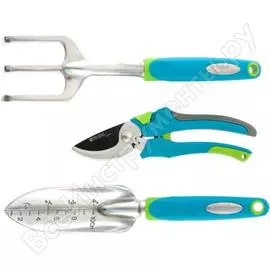 Набор инструмента с секатором из цельнолитого алюминия palisad luxe 62901