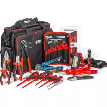 Набор инструментов электрика КВТ 89264