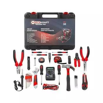 Набор инструментов Forcekraft FK-1034(57720) 34пр