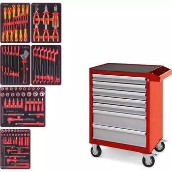 Набор инструментов KING TONY HIGH VOLTAGE 934-117AMRE