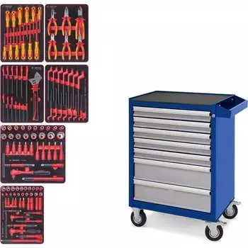 Набор инструментов KING TONY HIGH VOLTAGE 934-117AMBE