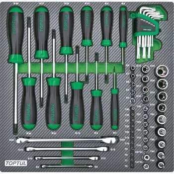 Набор инструментов TOPTUL GEC6102