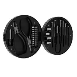 Набор инструментов tundra подарочный пластиковый кейс "колесо", 24 предмета 5084187