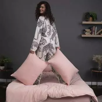 Набор из 2-х наволочек KUPU-KUPU VIOLETT KНV-77/розовый