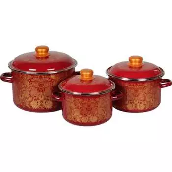 Набор из 3 предметов СТАЛЬЭМАЛЬ