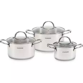 Набор кастрюль Starwind Chef Family SW-CH1006 1869523