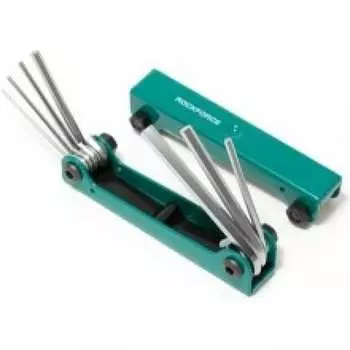 Складной набор шестигранных ключей Rockforce