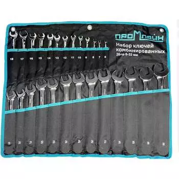 Набор ключей гаечных комбинированных Промлайн ПЛ011091926_023