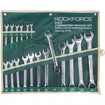 Набор ключей комбинированных Rockforce RF-5181P(904)