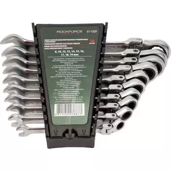 Набор ключей комбинированных трещоточных Rockforce