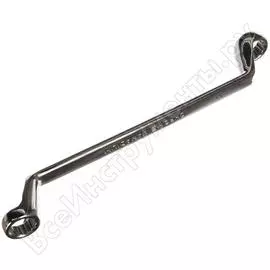 Набор ключей накидных 6шт crv, elliptical, зеркальное хромирование matrix master 15336