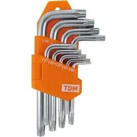 Набор ключей torx TDM ELECTRIC Алмаз SQ1021-0102