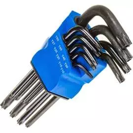 Набор ключей torx ТУНДРА black Tamper 2354403