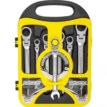 Набор ключей трещоточных Disen DSD1507F