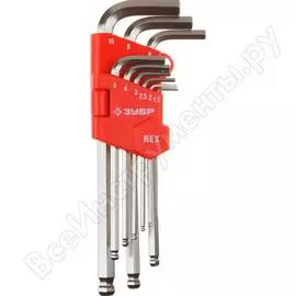 Набор имбусовых ключей ЗУБР Мастер 27461-2_z02