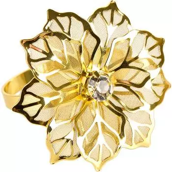 Набор колец для салфеток Nouvelle пуансеттия, 5x5,5 см N9903661-Н4