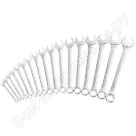 Набор комбинированных гаечных ключей 6-22 мм, 17 шт stanley 1-95-776