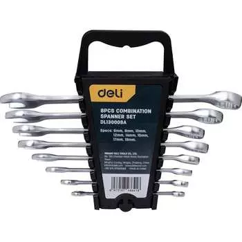 Набор комбинированных гаечных ключей DELI DL130008A 98316