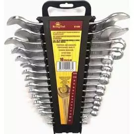 Набор комбинированных и рожковых ключей KingTul