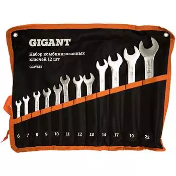 Набор комбинированных ключей Gigant