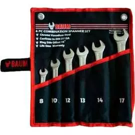 Набор комбинированных ключей BAUM 7-19 мм 30-08М