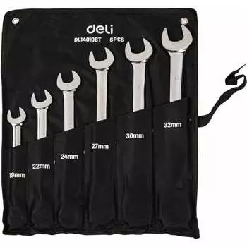 Набор комбинированных ключей DELI dl140106t 104510