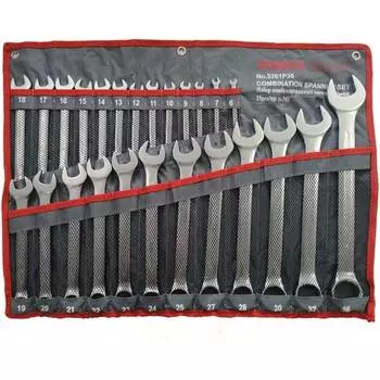 Набор комбинированных ключей Forcekraft