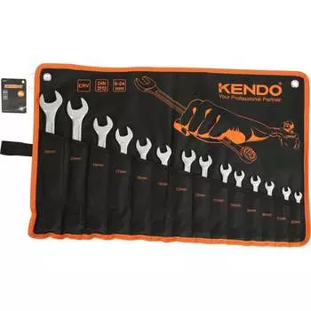 Набор комбинированных ключей KENDO 15246