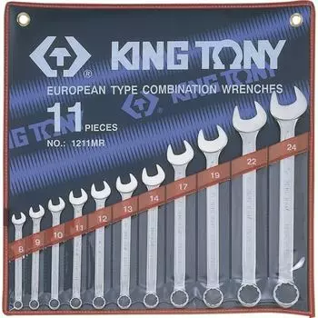 Набор комбинированных ключей KING TONY 1211MR