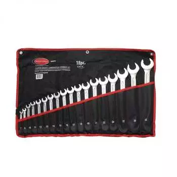 Набор комбинированных ключей с профилем rockforce super drive 12гр., 18 предметов rf-5181sd