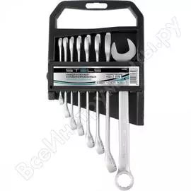 Набор комбинированных ключей STELS 15428