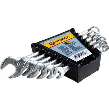 Набор комбинированных ключей TOPEX