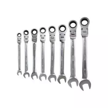 Набор комбинированных шарнирных ключей KRAFT KT 700781