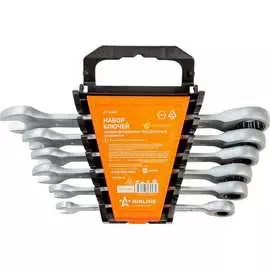 Набор комбинированных трещоточных ключей Airline AT-6-50