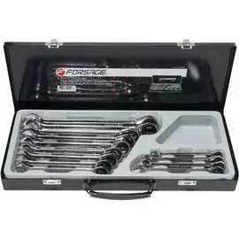 Набор комбинированных трещоточных ключей Forsage