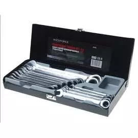 Набор комбинированных трещоточных ключей Rockforce