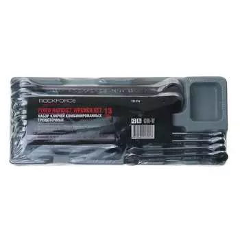Набор комбинированных трещоточных ключей Rockforce