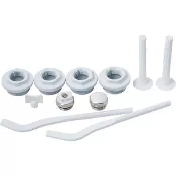 Набор комплектующих для установки радиатора с двумя кронштейнами MasterProf