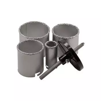 Набор коронок кольцевых по керамической плитке TORGWIN T398090