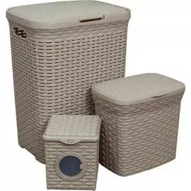 Набор корзин для хранения Violet Ротанг N-Rotang/3-006-20