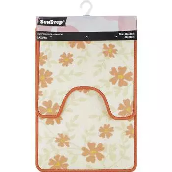 Набор ковриков для ванной Sunstep sakura 37-654