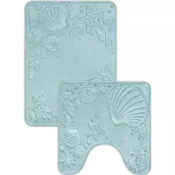 Набор ковриков для ванной/туалета DeNastia