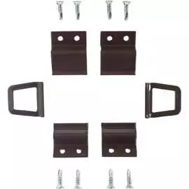 Набор креплений и ручек для москитной сетки Метизик 6223.05