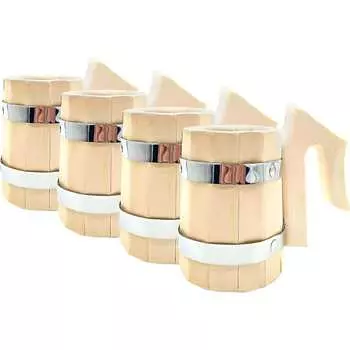 Набор кружек Бацькина баня 30022-4-набор-ВИ