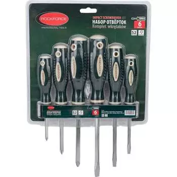 Набор магнитных отверток Rockforce Profi RF-7006A(27191)
