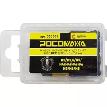 Набор магнитных ударных бит РОСОМАХА 300001