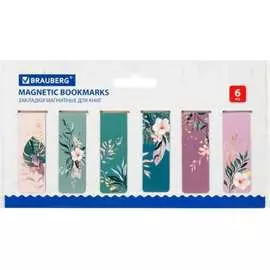 Набор магнитных закладок для книг BRAUBERG TROPICS 113172